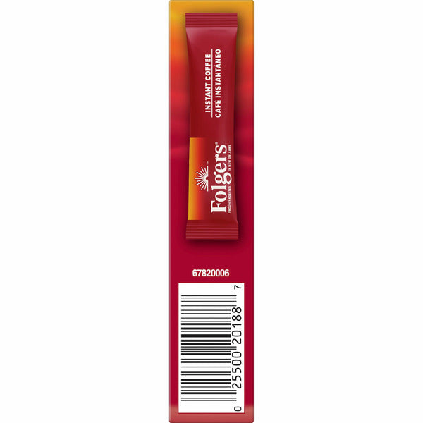 Folgers Instant Coffee Crystals Classic Roast Single Serve Packets