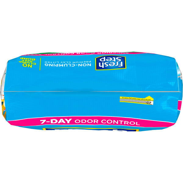 Fresh Step Non Clumping Cat Litter With Febreze Freshness, With 7-Day Odor Control