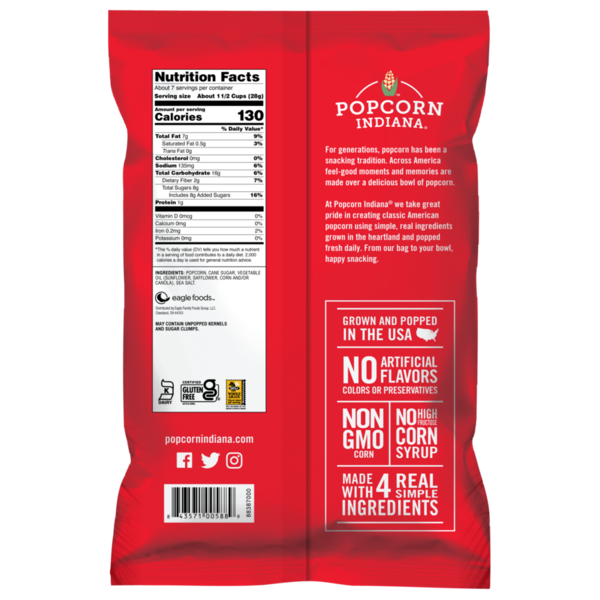 Popcorn Indiana Kettlecorn Sweet & Salty