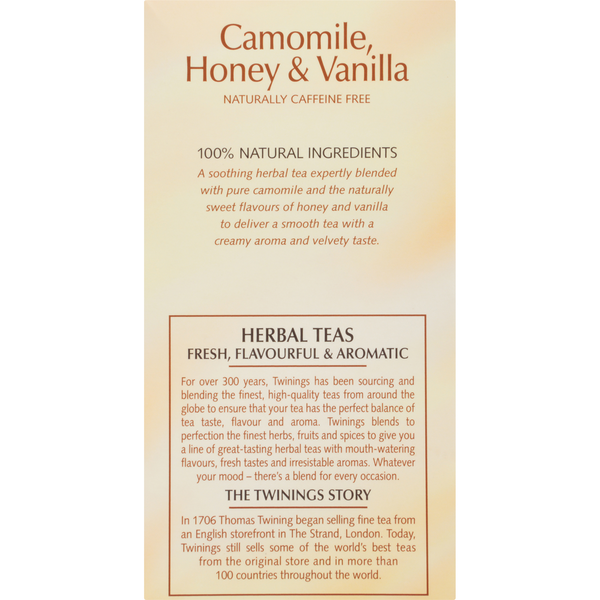 Twinings Camomile, Honey & Vanilla Herbal
