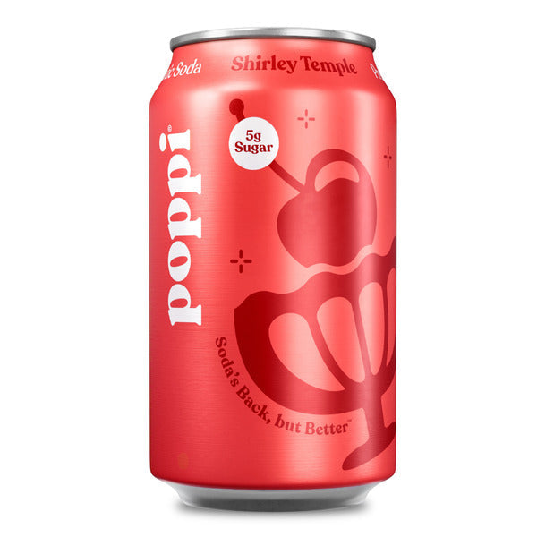 poppi Shirley Temple Prebiotic Soda