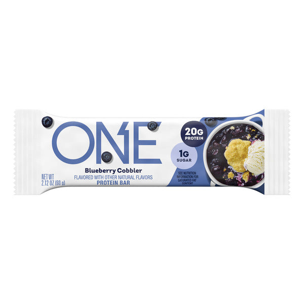 ONE Blueberry Cobbler Flavored Protein Bar, 2.12 oz