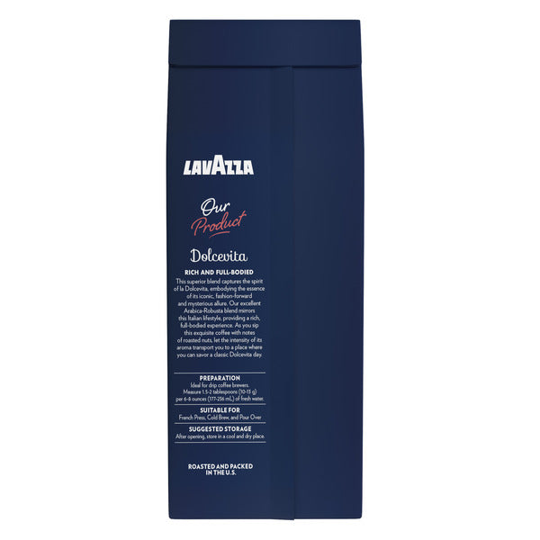 Lavazza Dolcevita Classico Medium Roast Whole Bean Coffee