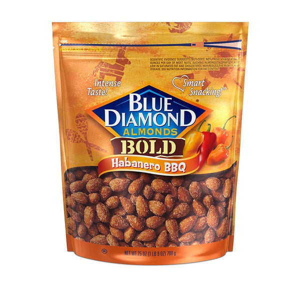 Blue Diamond Blue Daimond BOLD Almonds, Habanero BBQ