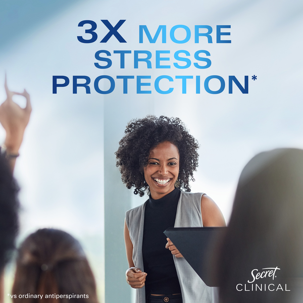 Secret Clinical Strength Soft Solid Antiperspirant and Deodorant, Free & Sensitive
