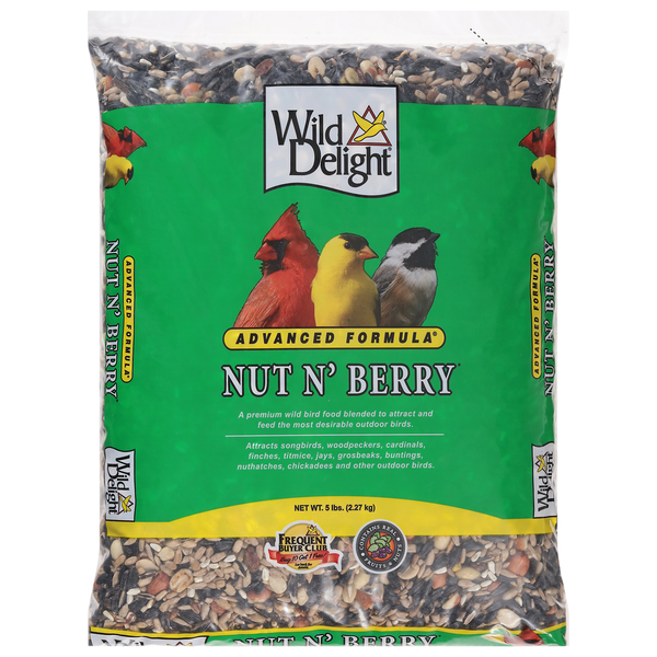 Wild Delight Wild Bird Food, Nut N&