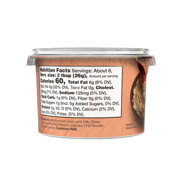 Castello Paprika & Chili Whipped Dip Cheese