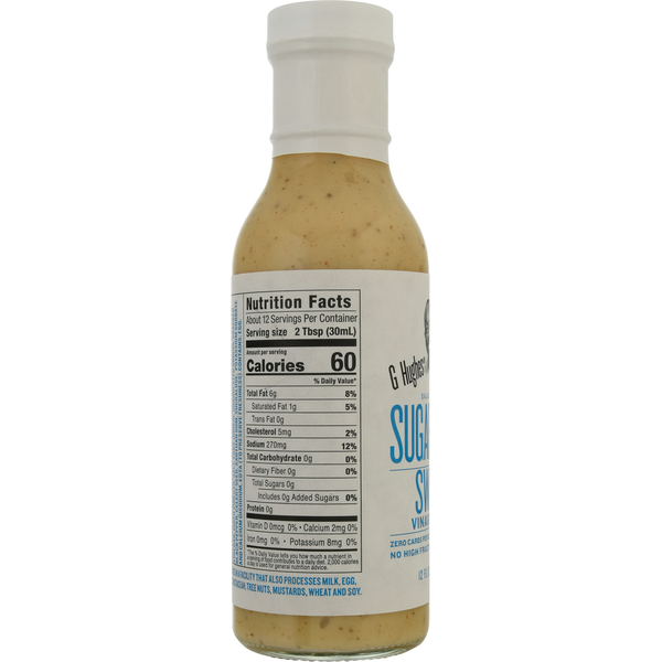 G Hughes Vinaigrette, Sugar Free, Sweet