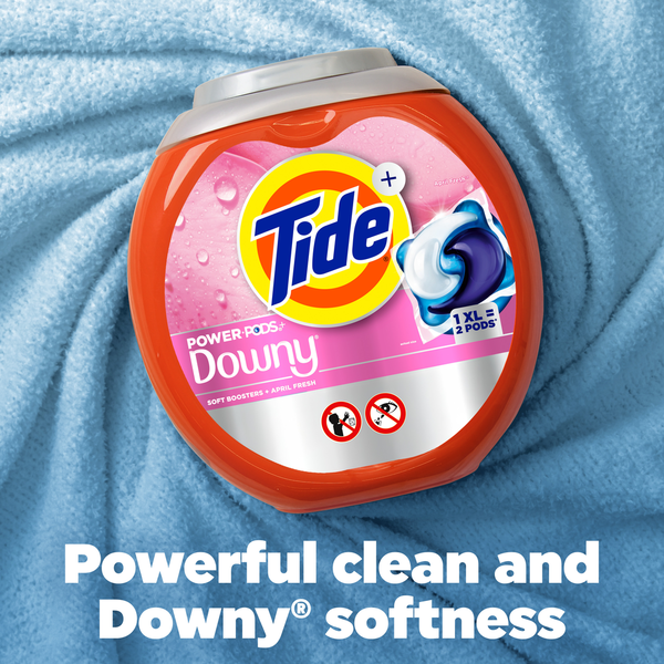 Tide Power PODs with Downy, Detergent