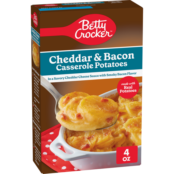 Betty Crocker Cheddar and Bacon Casserole Potatoes