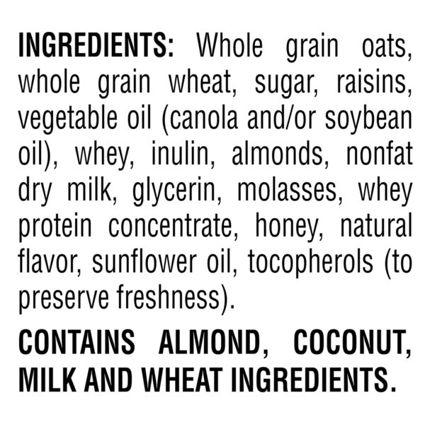 Quaker Simply Oats, Honey, Raisins & Almonds Granola