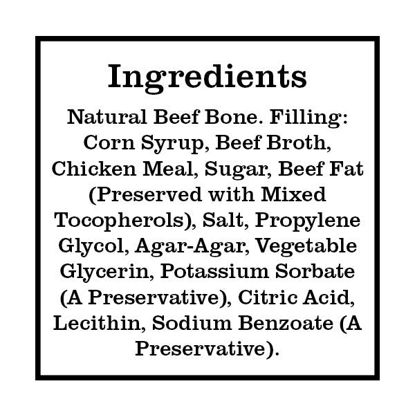 RedBarn Filled Bone Beef Flavor, Large