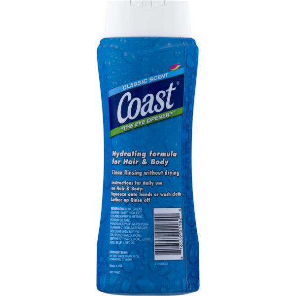 Coast Hair & Body Wash Classic Scent