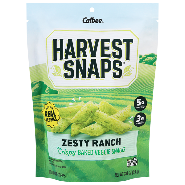 Harvest Snaps Crispy Baked Zesty Ranch Veggie Snacks