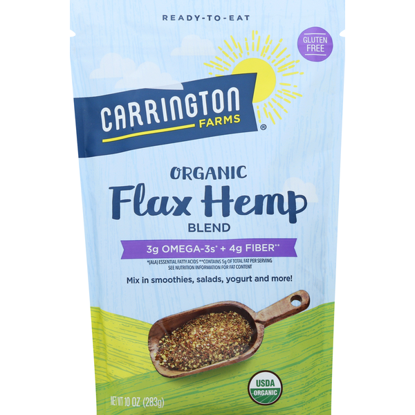 Carrington Farms Flax Hemp Blend, Organic