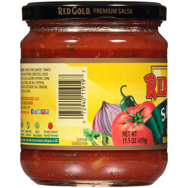 Red Gold Black Bean & Corn Salsa