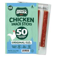 Mighty Spark Sea Salt & Pepper Chicken Snack Stick...
️