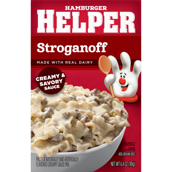 Hamburger Helper Stroganoff, Creamy & Savory Sauce