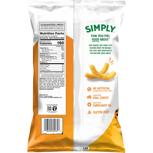 Cheetos White Cheddar Puffs Chips