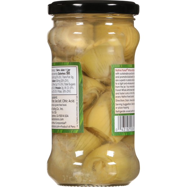 Native Forest Artichoke Hearts, Whole
