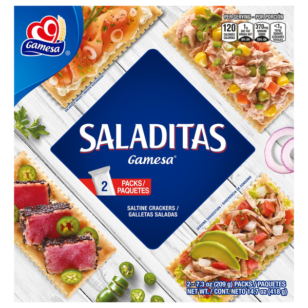 Gamesa Saladitas Saltine Crackers