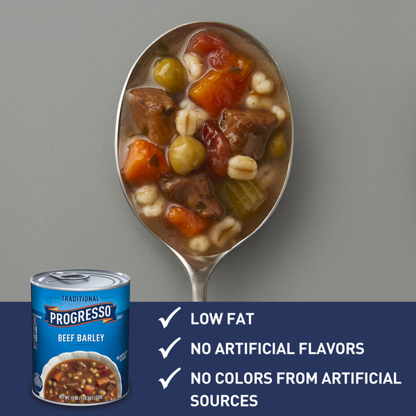 Progresso Traditional, Ready to Serve Beef Barley Soup