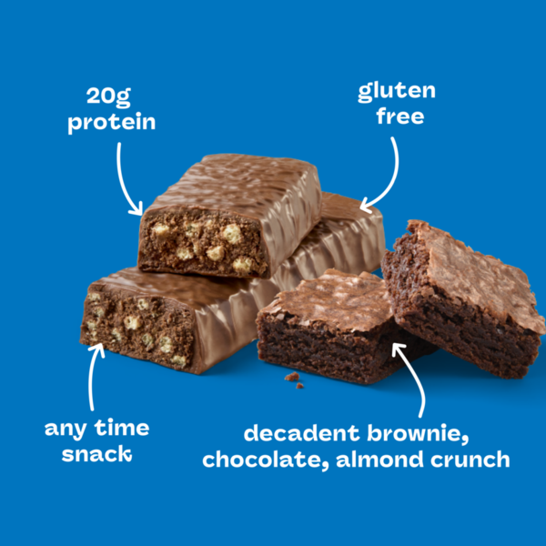 think! High Protein Bar, 20g Protein, Brownie Crunch