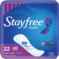 Stayfree Pads Super Long without Wings️