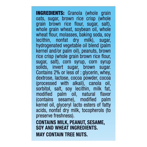 Quaker Peanut Butter Granola Bars Value Pack