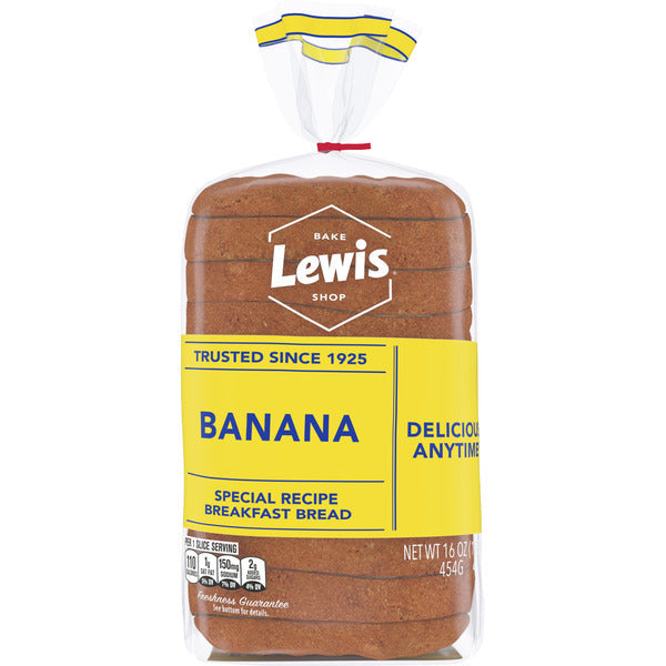 Lewis Bake Shop Banana Breakfast Bread
