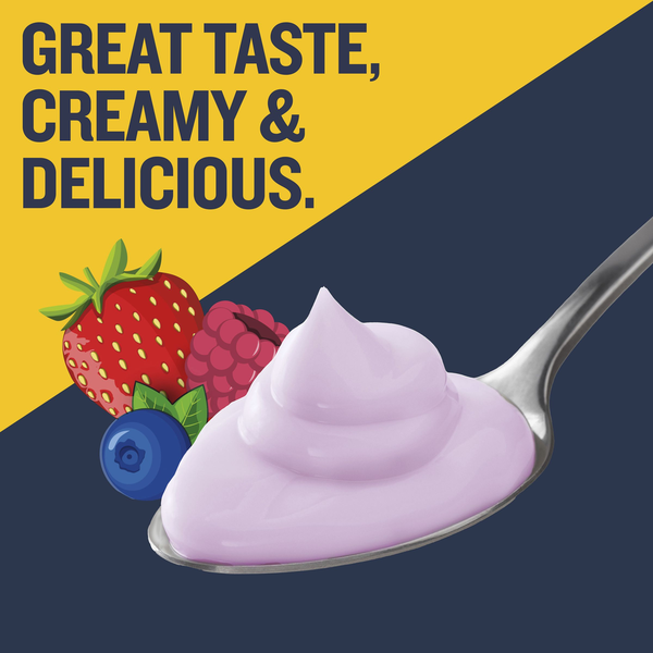 Ratio Protein Mixed Berry Yogurt Cultured Dairy Snack
