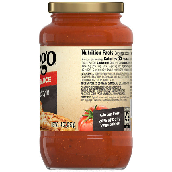 Prego Pizzeria Style Pizza Sauce
