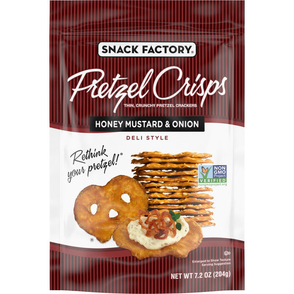 Snack Factory Honey Mustard and Onion Pretzel Crisps