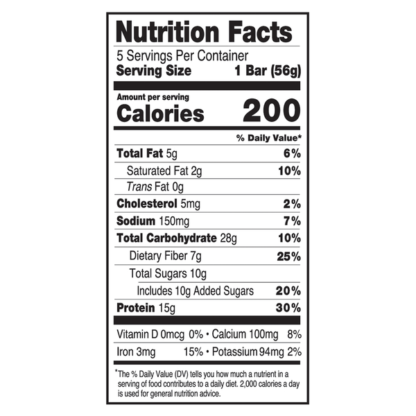 Ready Dark Chocolate Sea Salt Flavored Protein Bar