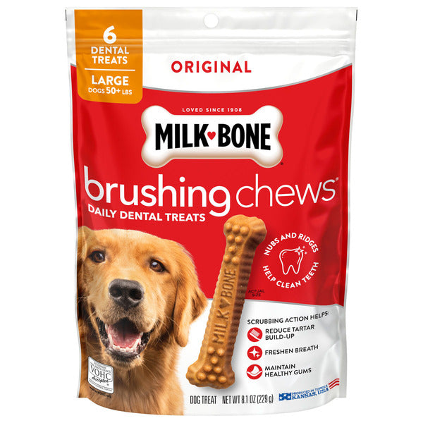 Milk-Bone Brushing Chews Daily Dental Dog Treats