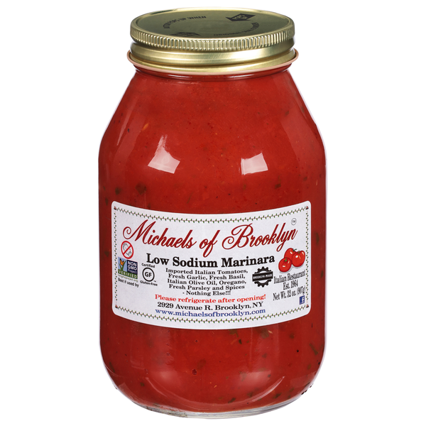 Michael’s of Brooklyn Marinara Sauce, Low Sodium