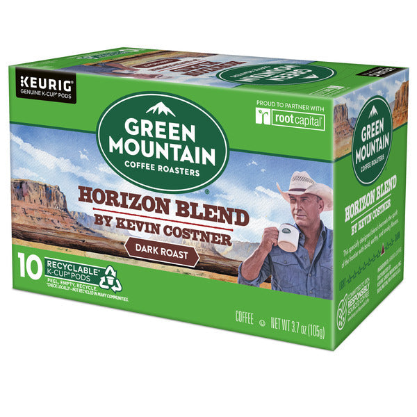 Green Mountain Coffee Roasters Horizon Blend Coffee by Kevin Costner K-Cup Pods