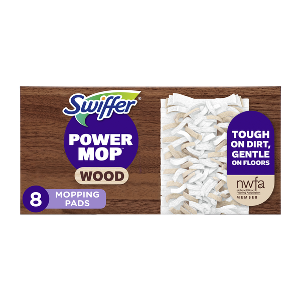 Swiffer PowerMop Wood Mopping Pad Refills