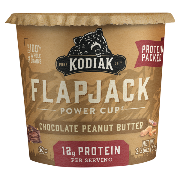 Kodiak Peanut Butter & Chocolate Flapjack Cup