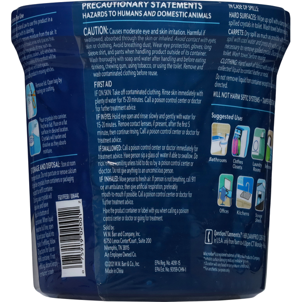 DampRid Moisture Absorber, Refillable, Fragrance Free