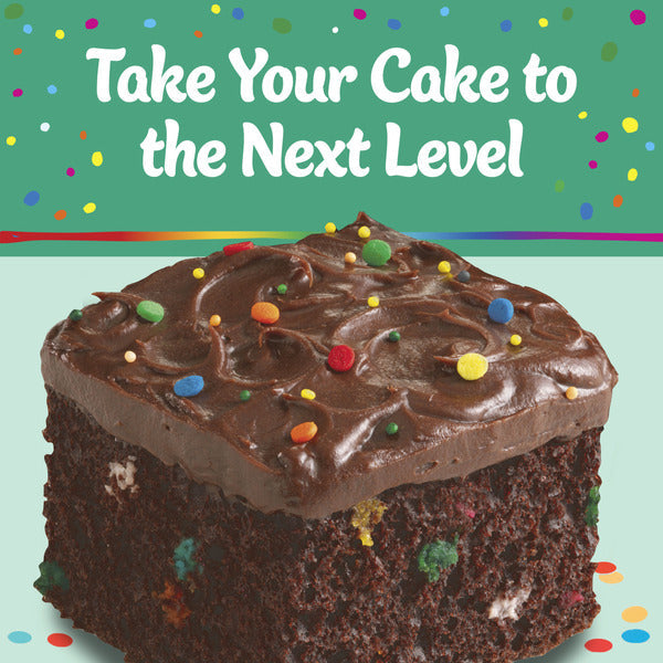 Pillsbury Funfetti Chocolate Cake Mix with Candy Bits, 15.25 Oz Box