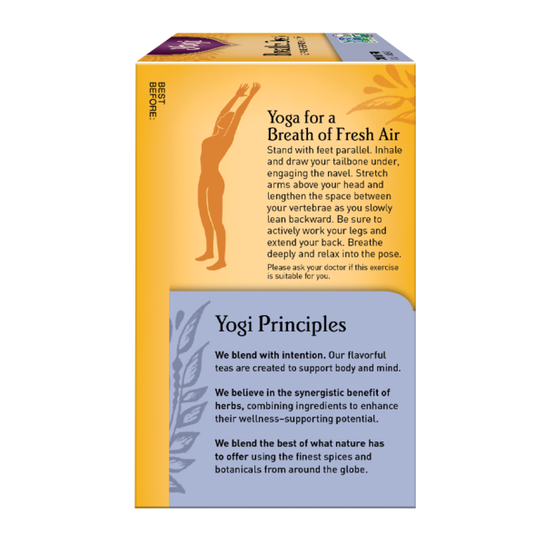 Yogi Tea Herbal Tea, Breathe Deep, Caffeine Free