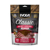 EVOLVE Classic Beef & Bison Jerky Bites for Dogs️