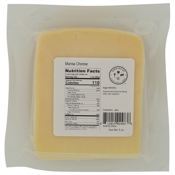 Carr Valley Cheese Marisa Cheese Ew Pc Cs