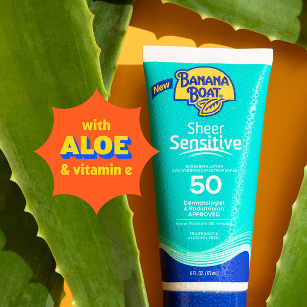 Banana Boat Body Lotion, SPF 50, 6 Fl Oz