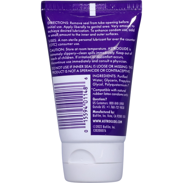 ASTROGLIDE Personal Lubricant, Water-Based