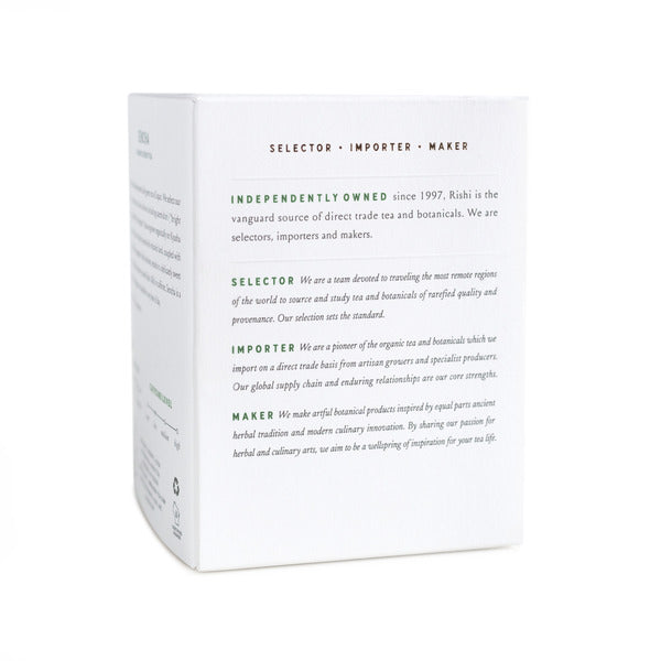 Rishi Tea & Botanicals Sencha, Tea Sachets