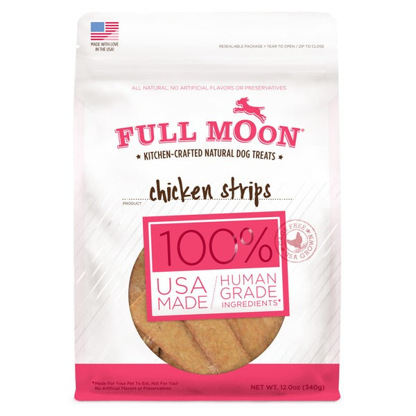 Full Moon Chicken Strips Dog Treats