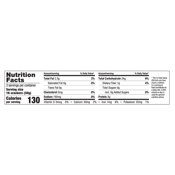 Sesmark Rice Snack Crackers, Original