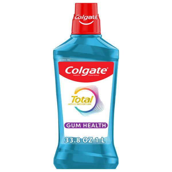 Colgate Total Gum Health Alcohol Free Mouthwash, Antigingivitis, Mint